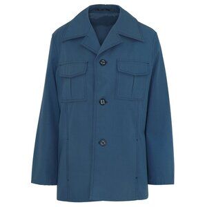 Tiklas (Finland) 70s, Deep Notched Lapels, Double Topstitching